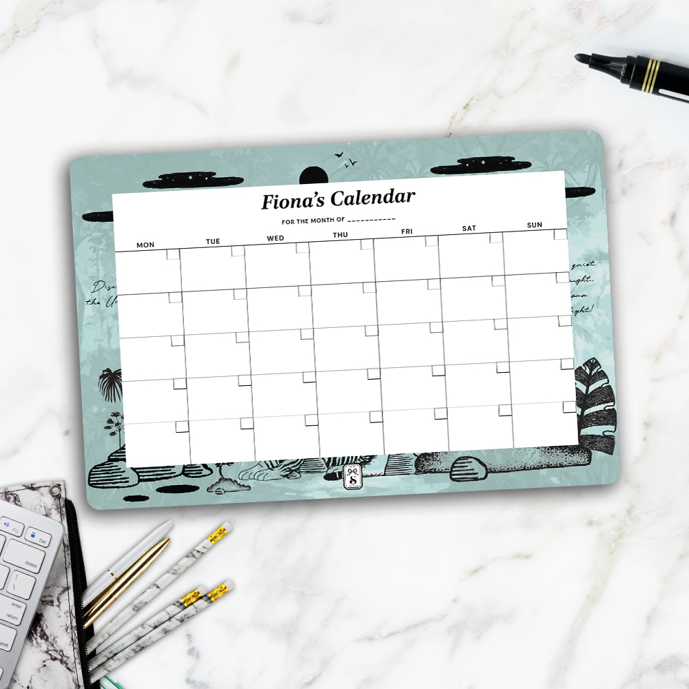 Jungle's Sonnet Calendar