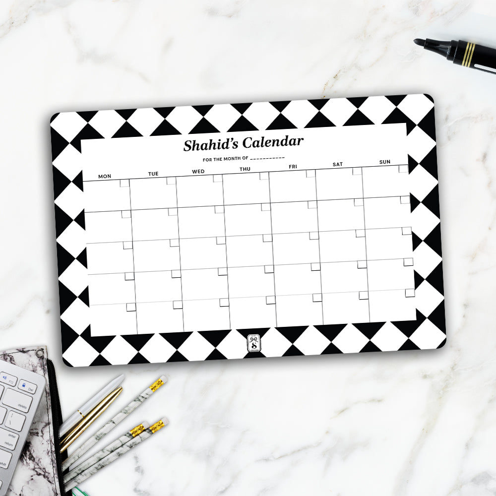 Checkered Calendar