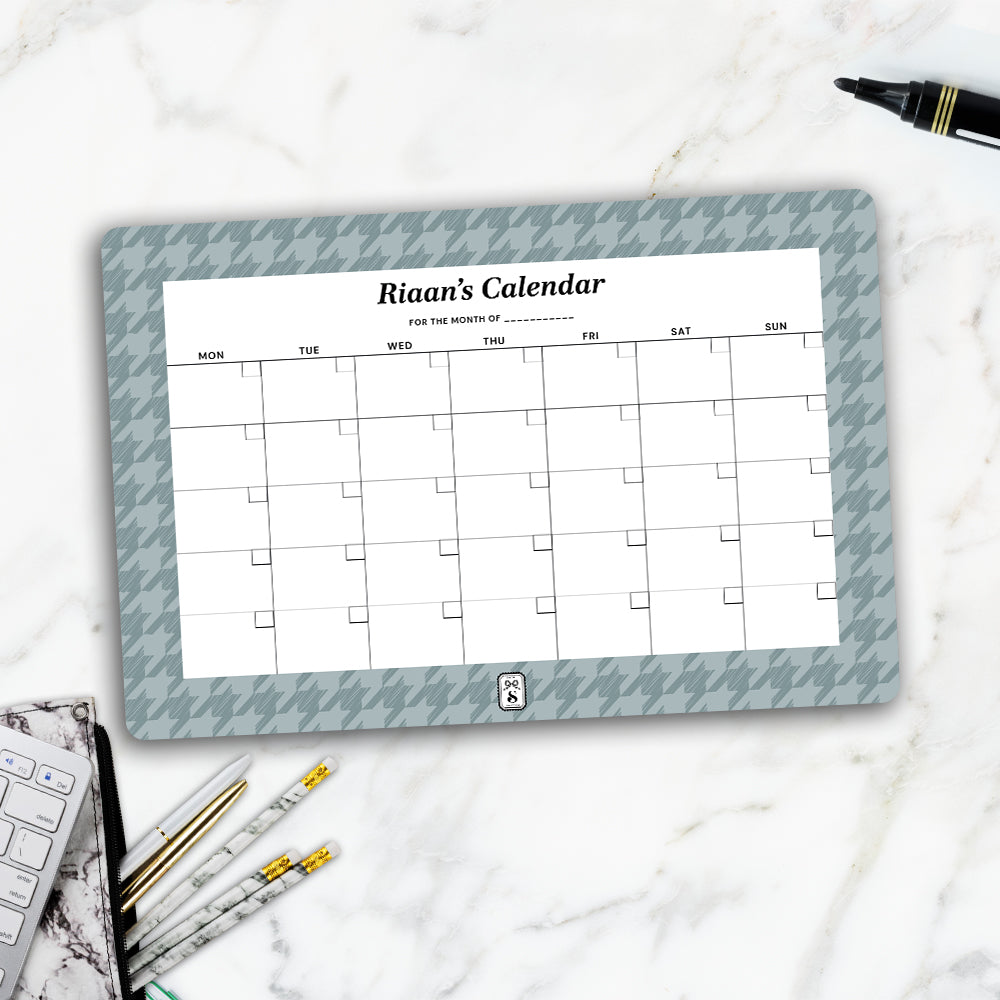 Houndstooth Calendar