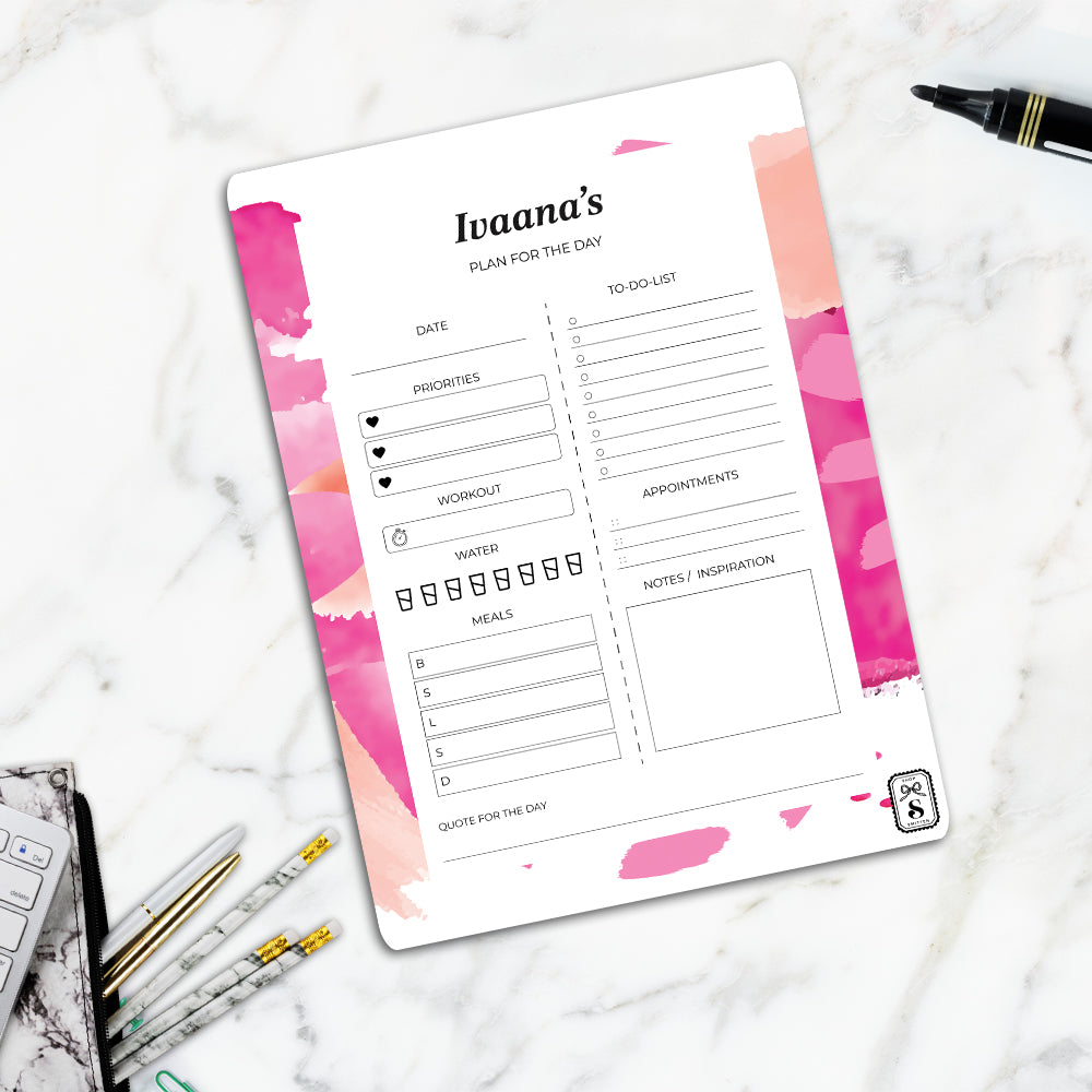 Whimsy Washes Daily Planner