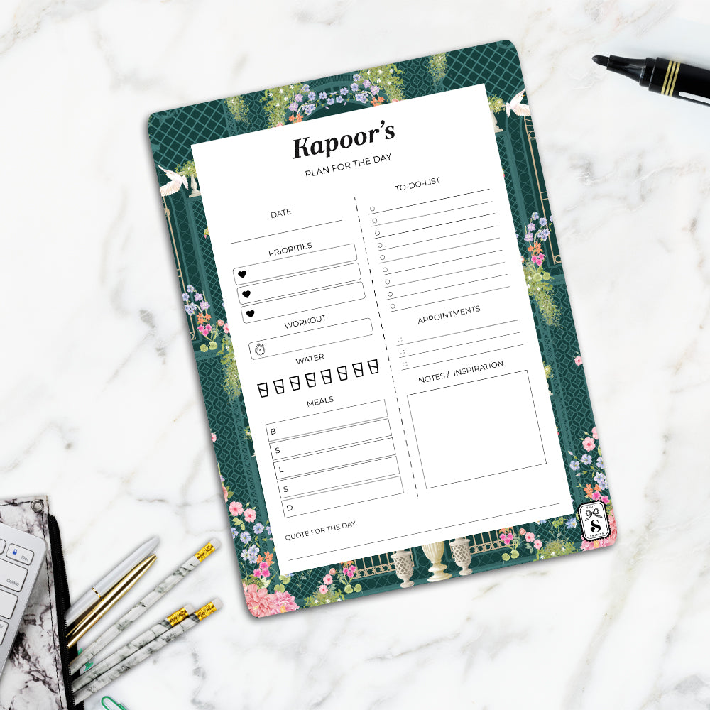 Secret Garden Daily Planner