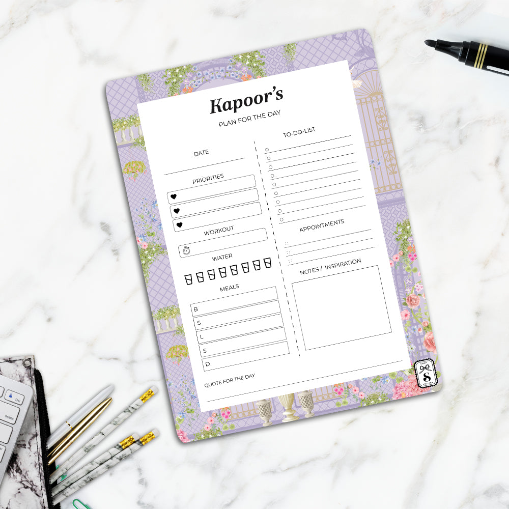 Secret Garden Daily Planner