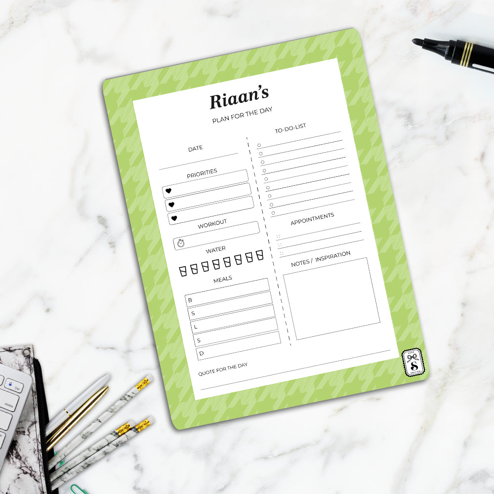 Houndstooth Daily Planner