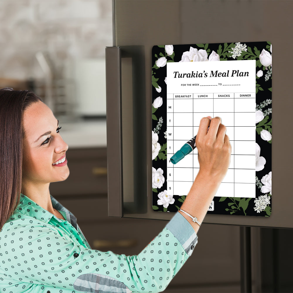 Peonies Meal Planner