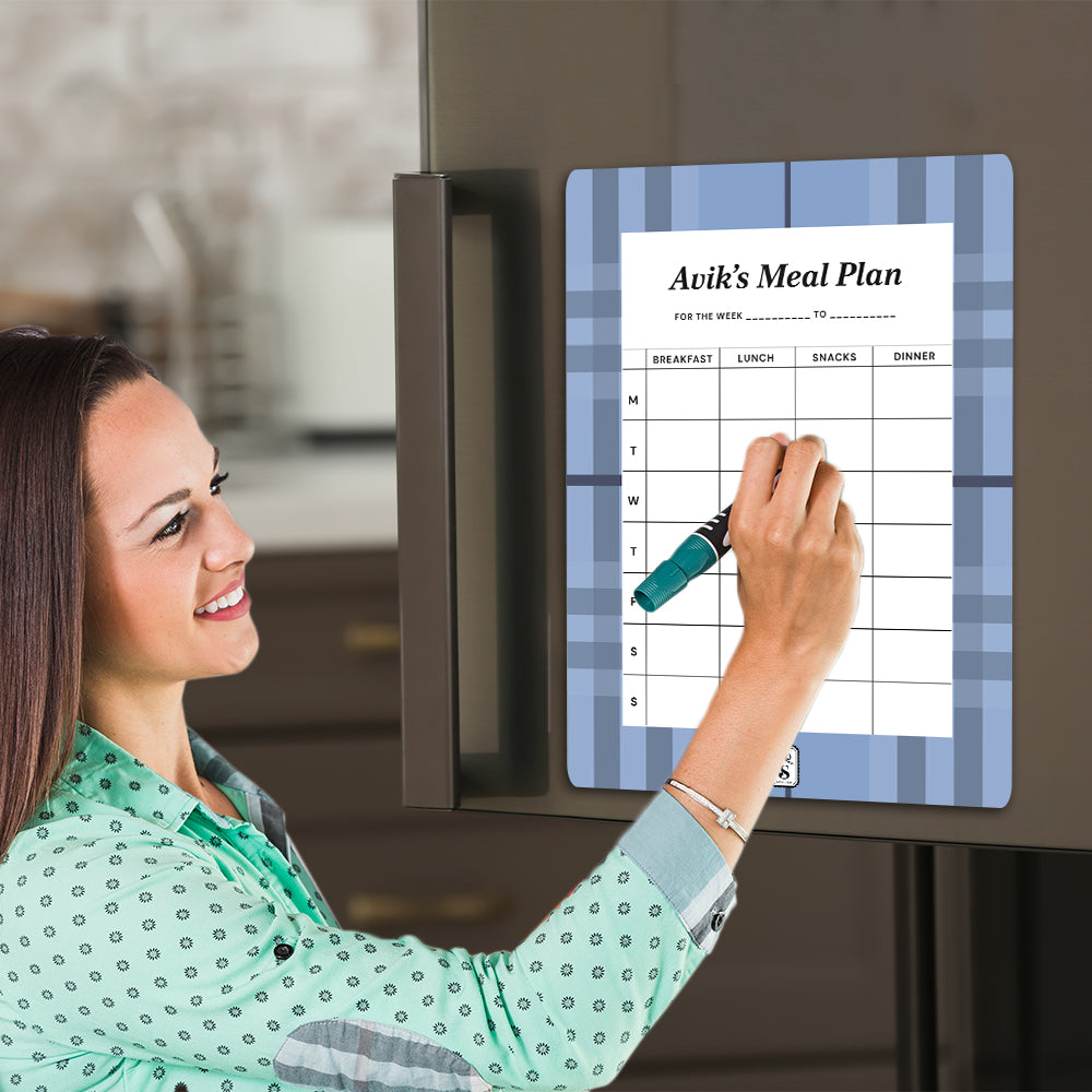 Plaid Meal Planner