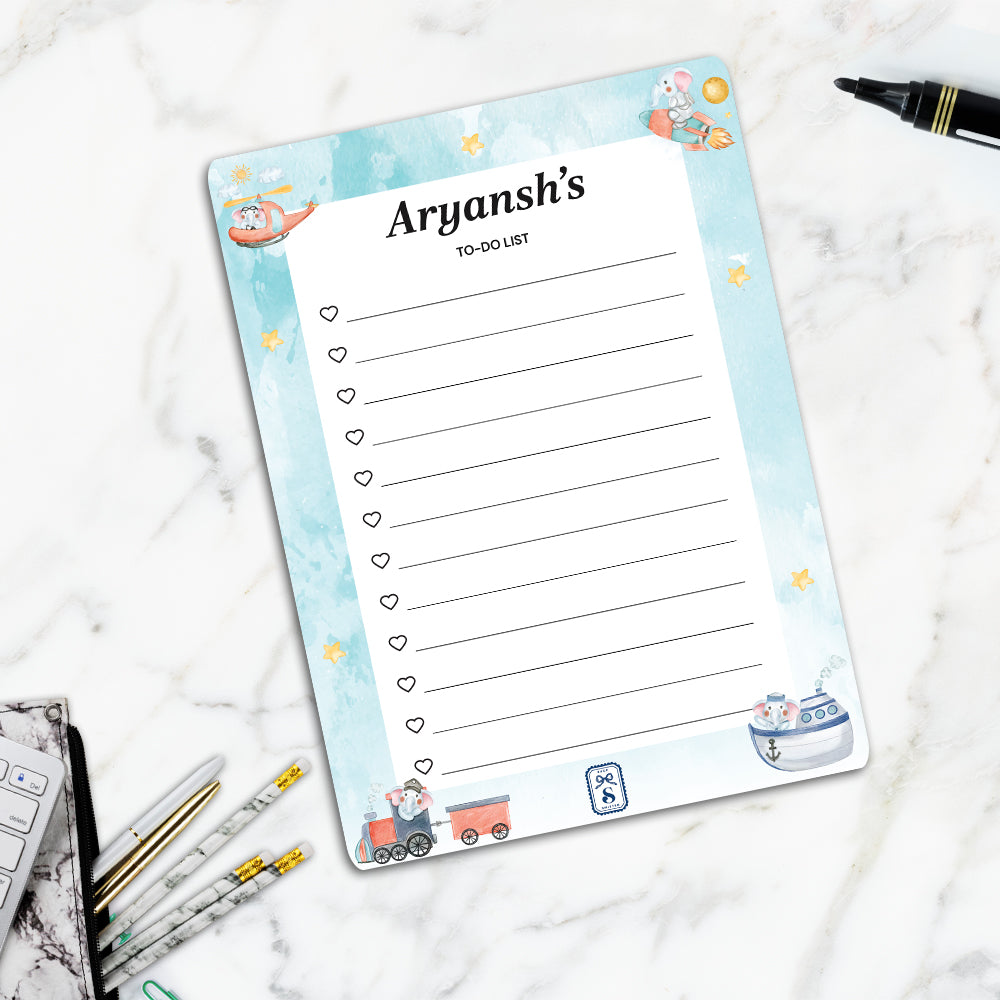 Captain Ellie Kids To-Do List