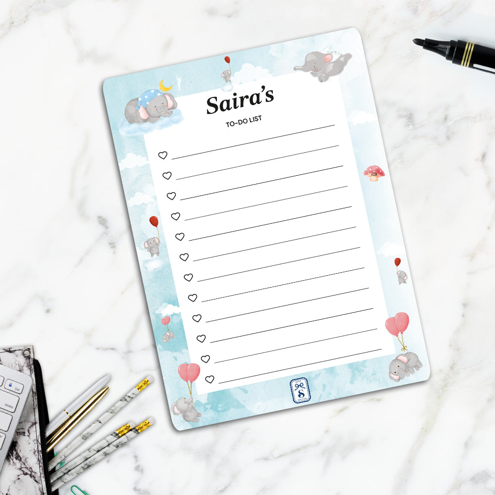 Red Balloon Ellie Kids To-Do List