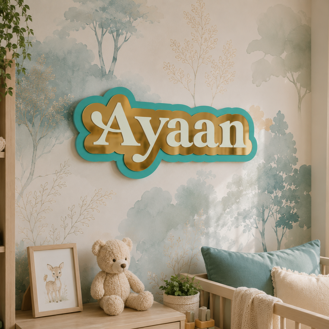 Mint Name Sign