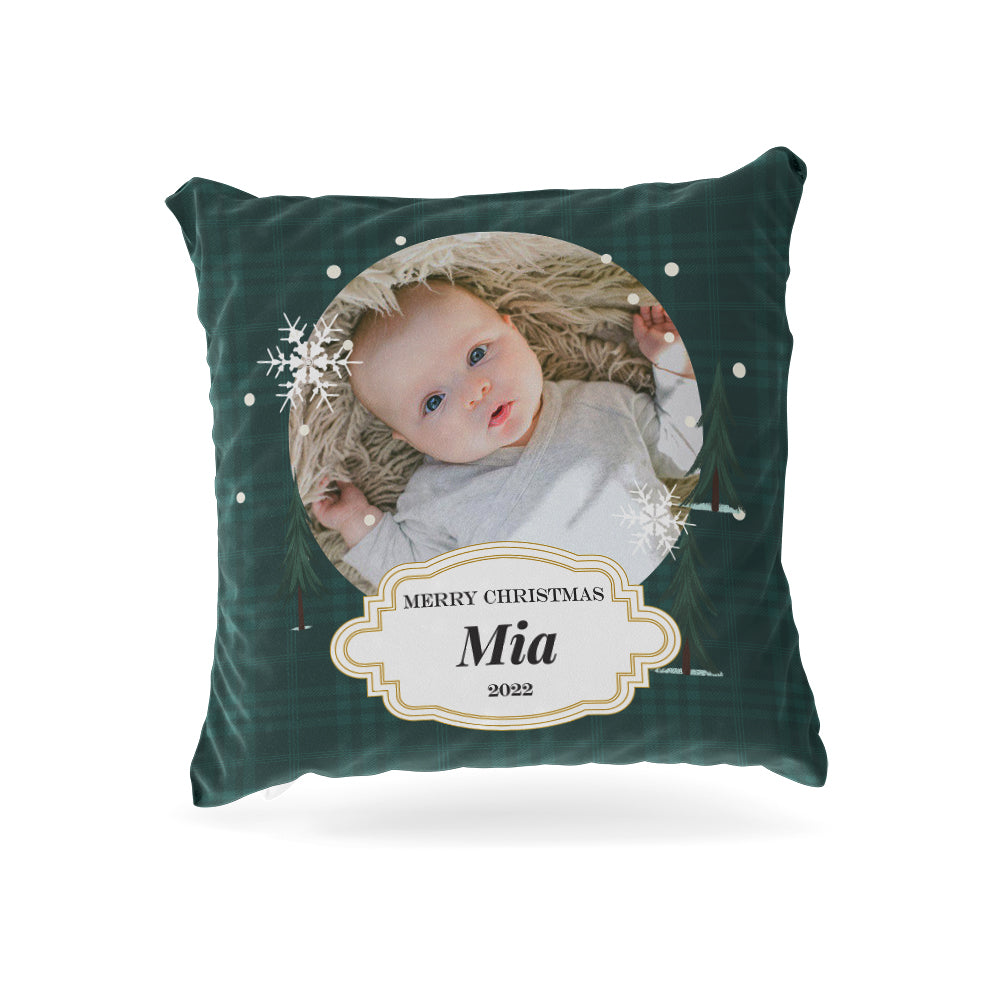 Photo Christmas Cushion Cover