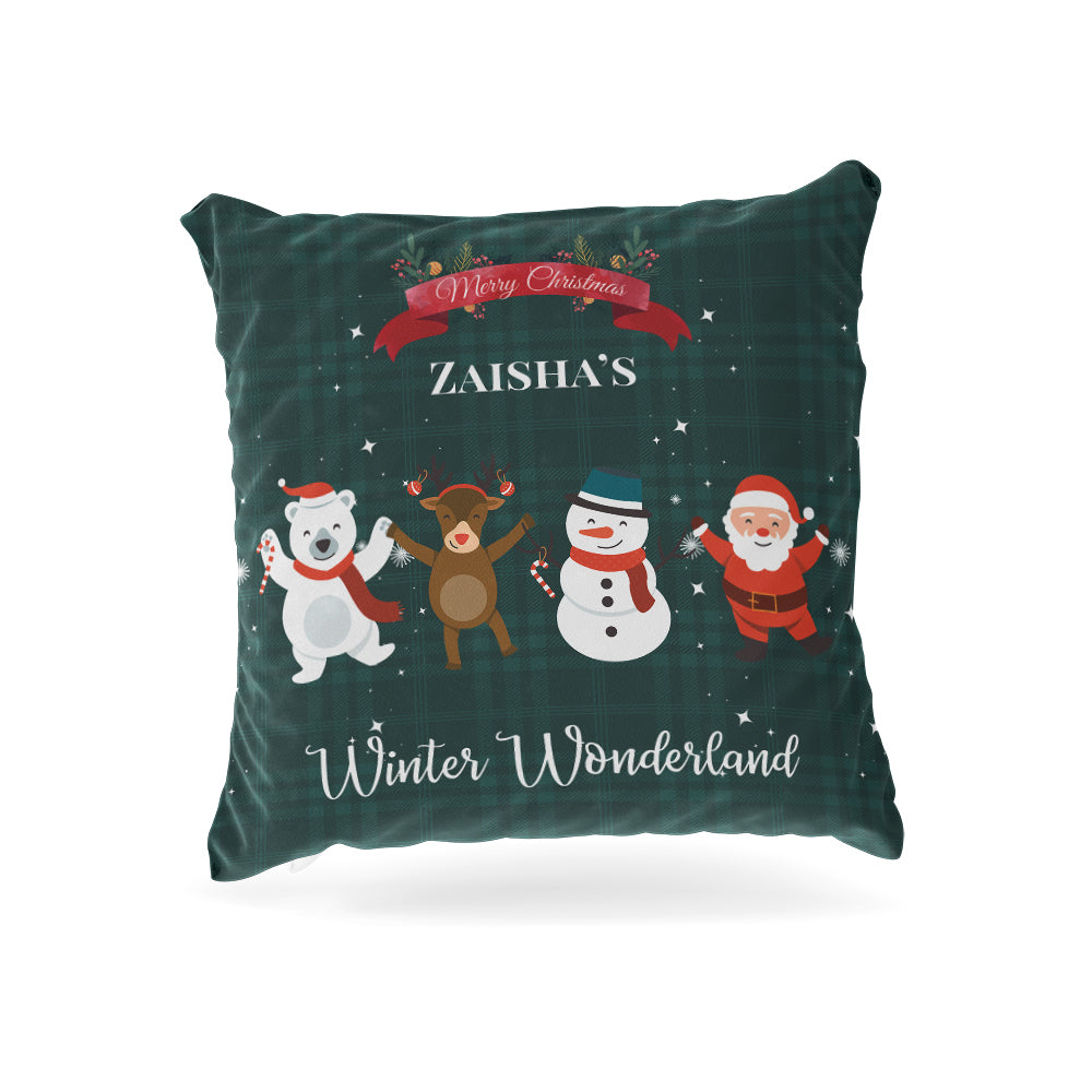 Lil X'mas Friends Christmas Cushion Cover