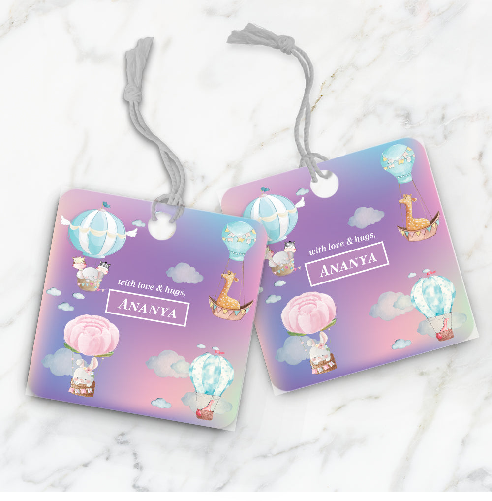 Happy Ballooners Gift Tag (kids)