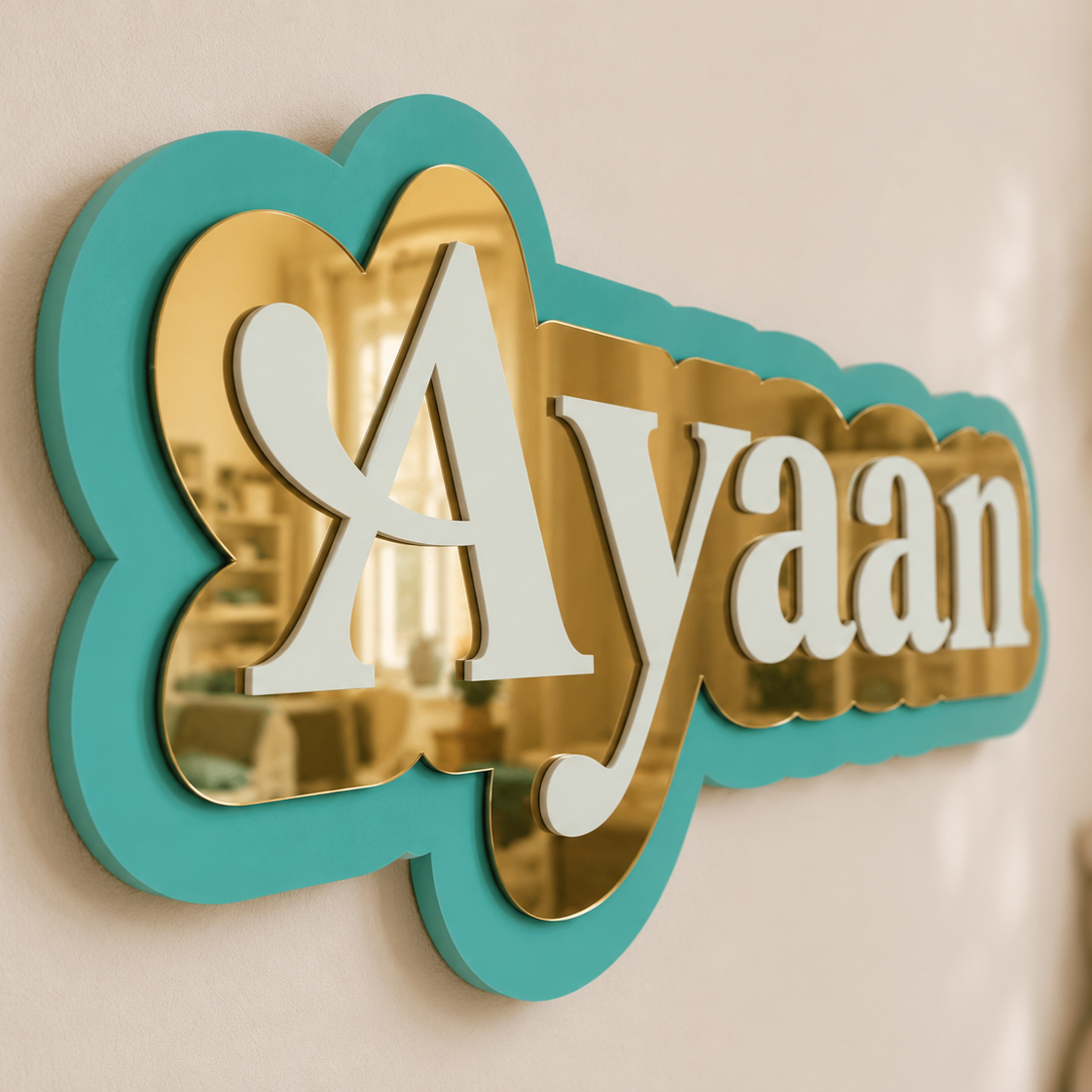 Mint Name Sign