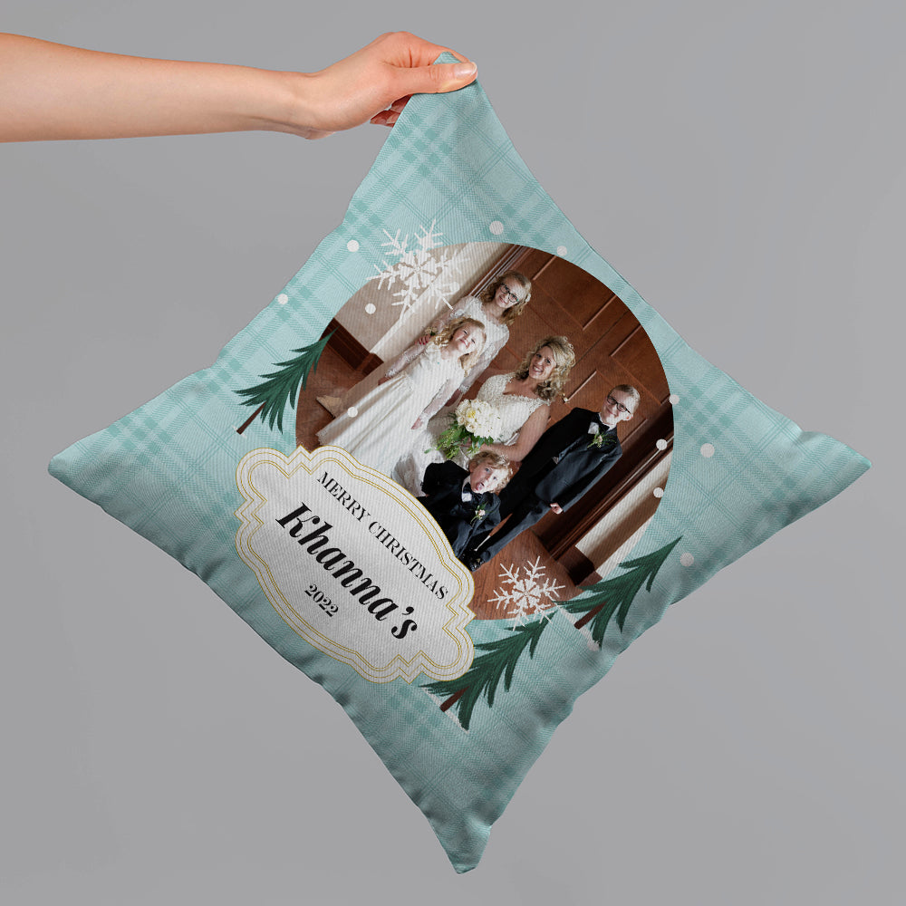 Photo Christmas Cushion Cover
