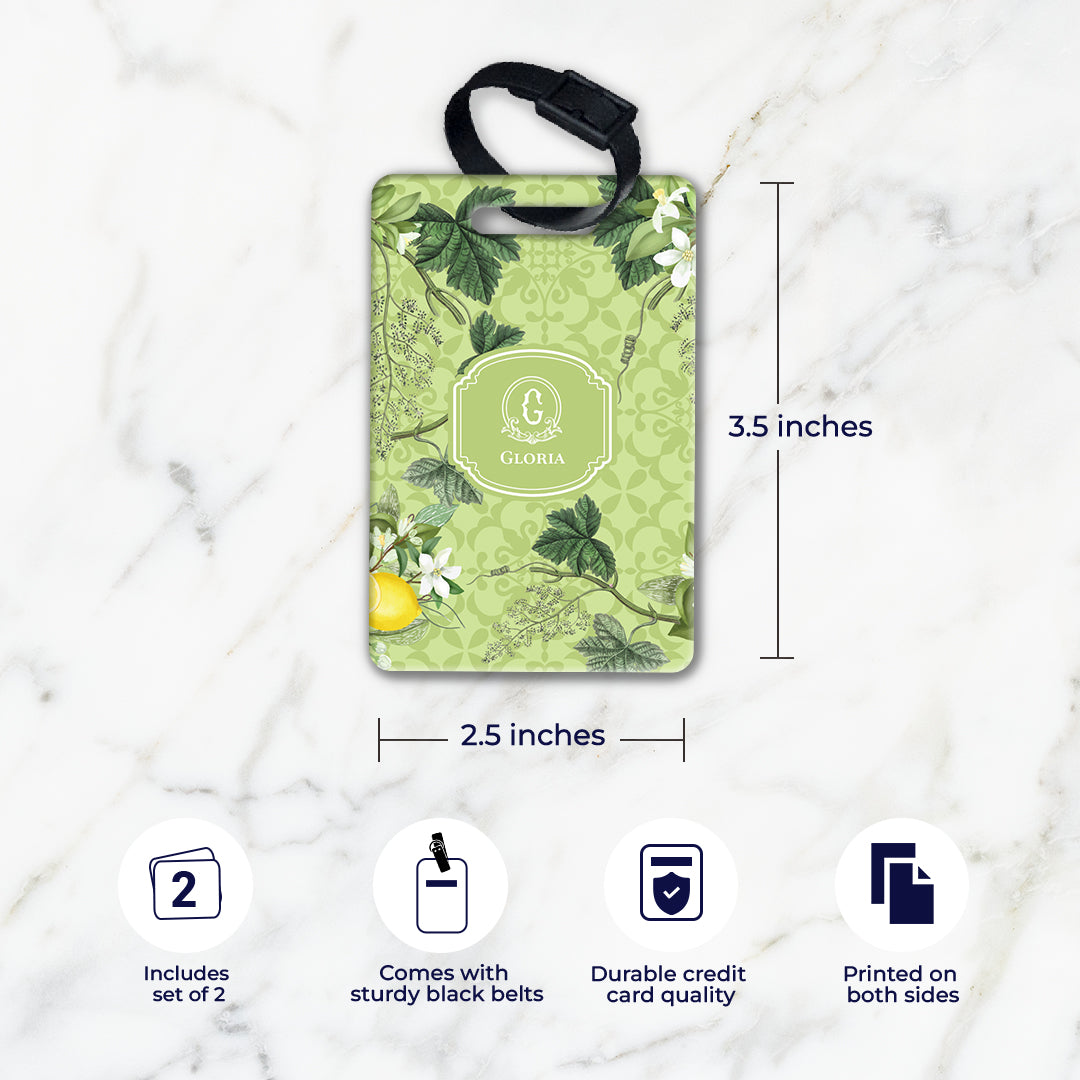 Lemon Grove Bag Tag