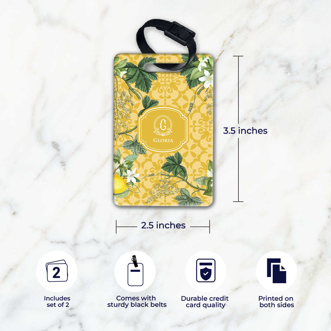 Lemon Grove Bag Tag
