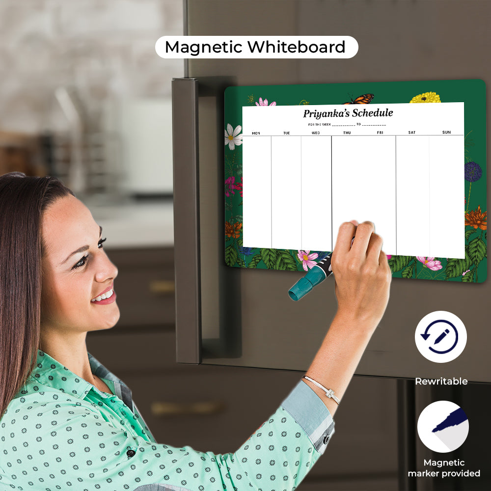 Floral Flutter Weekly Planner