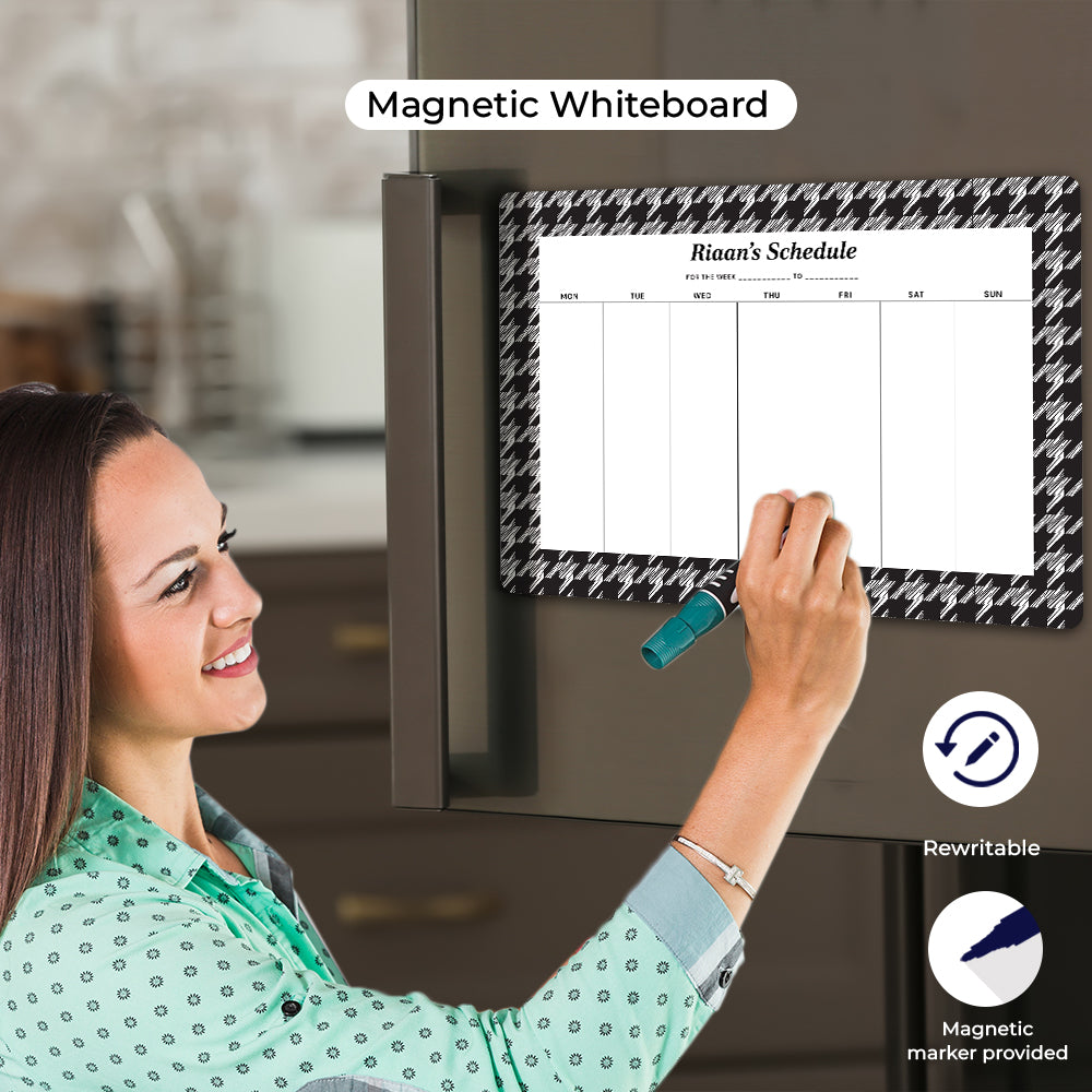 Houndstooth Weekly Planner