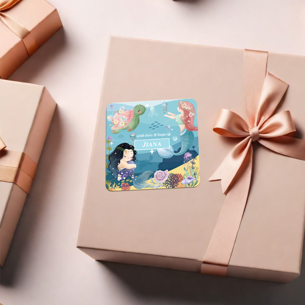 Mermaid Magic Gift Sticker - set of 24