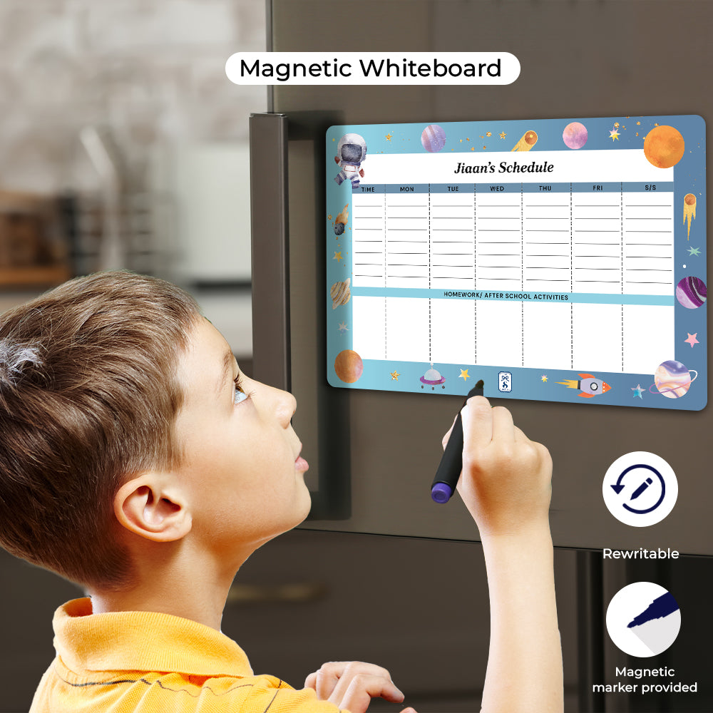 Lil Astronaut Kids Schedule Planner