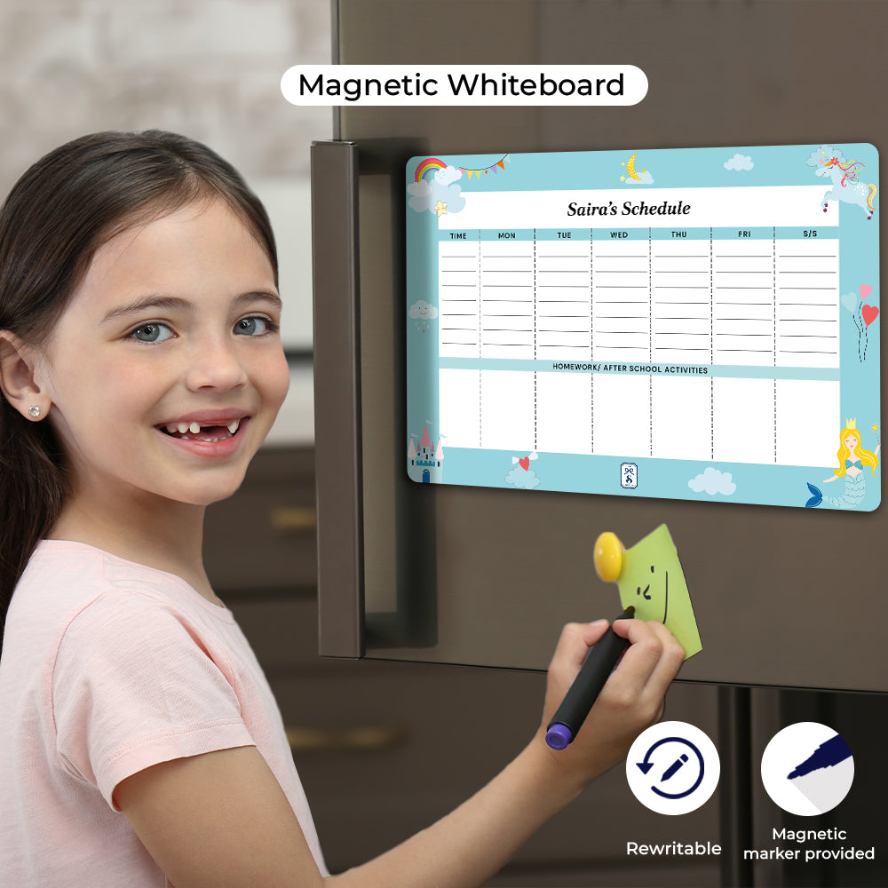 Princess Kids Schedule Planner