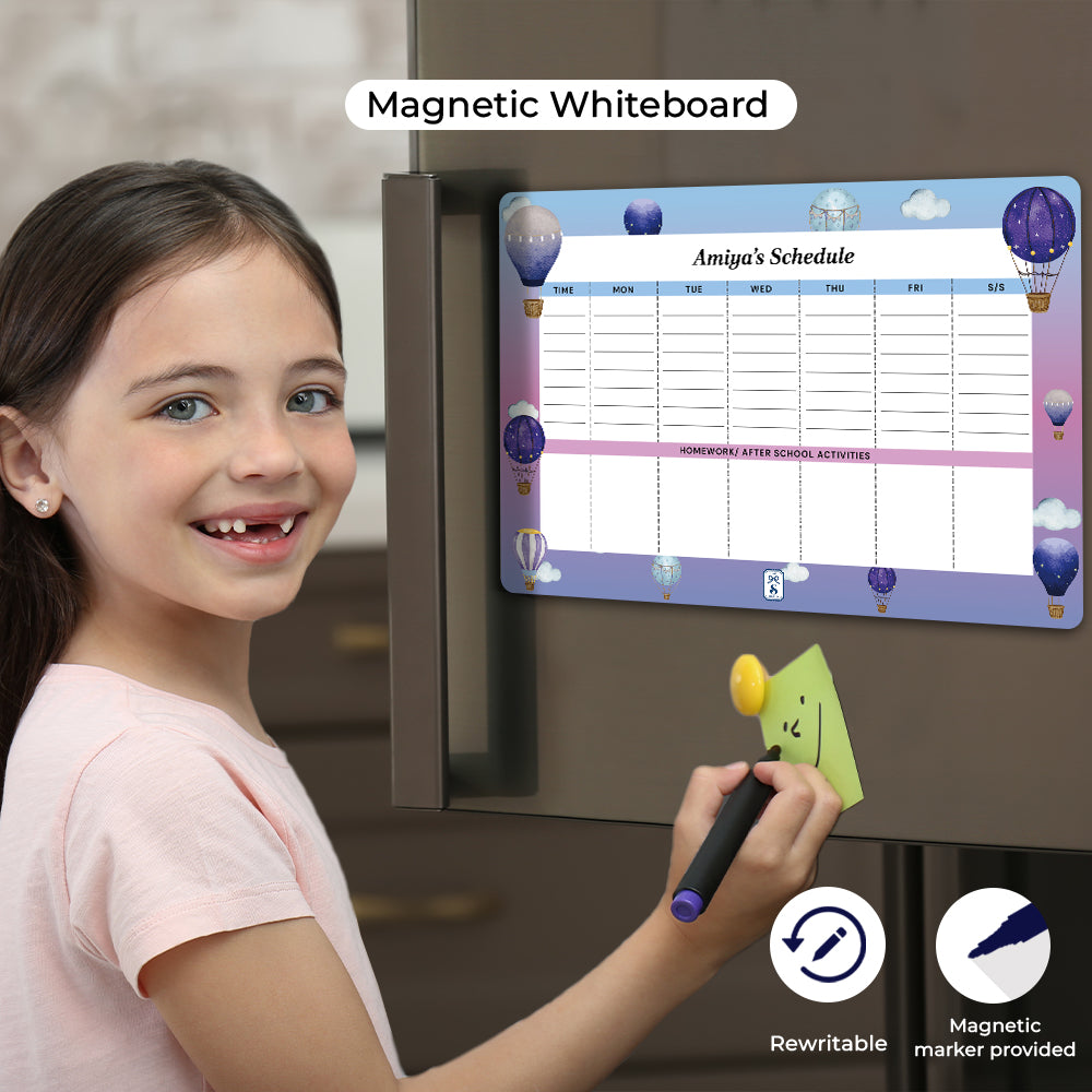 Night Flight Kids Schedule Planner