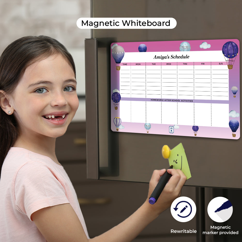 Night Flight Kids Schedule Planner