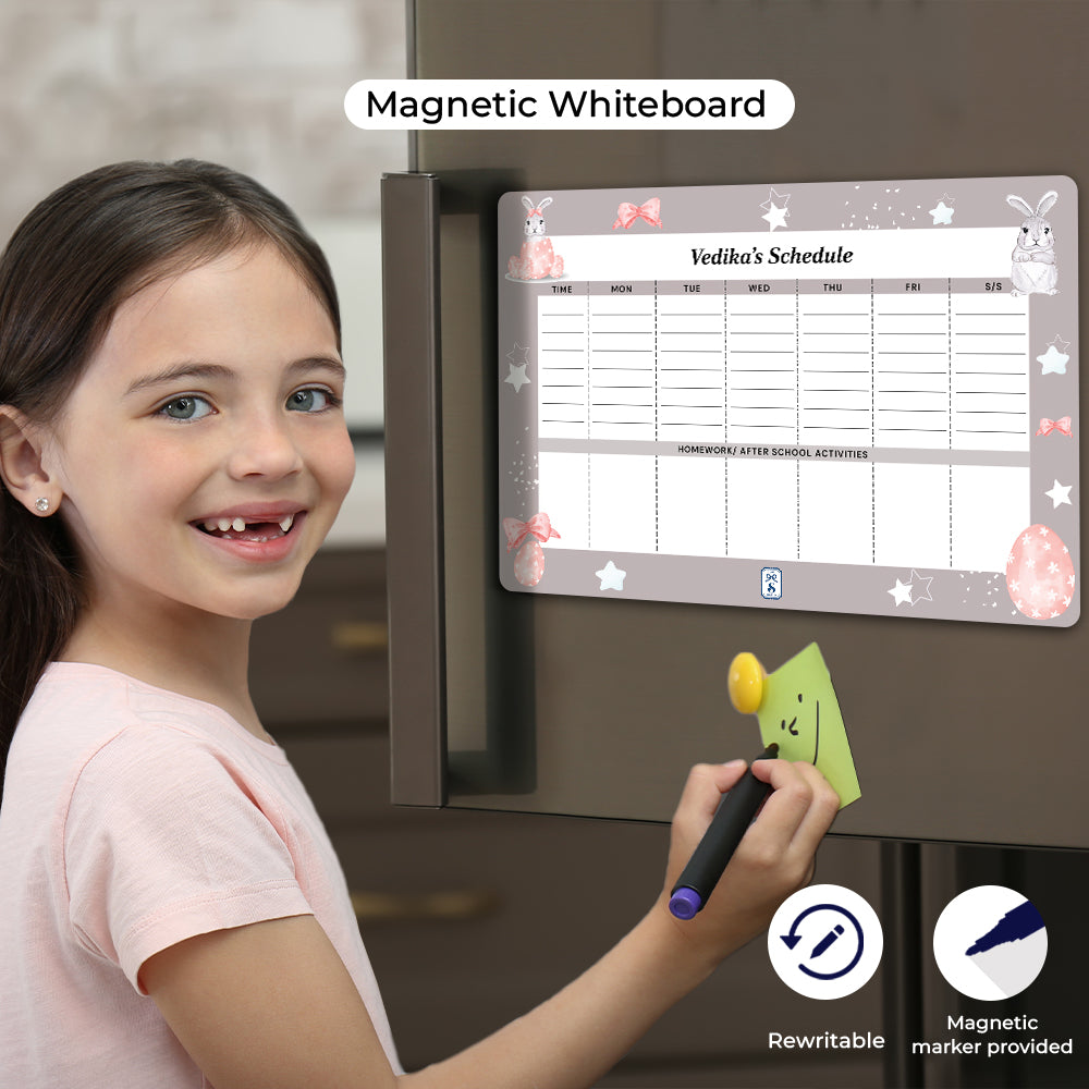 Easter Bunnies Kids Schedule Planner