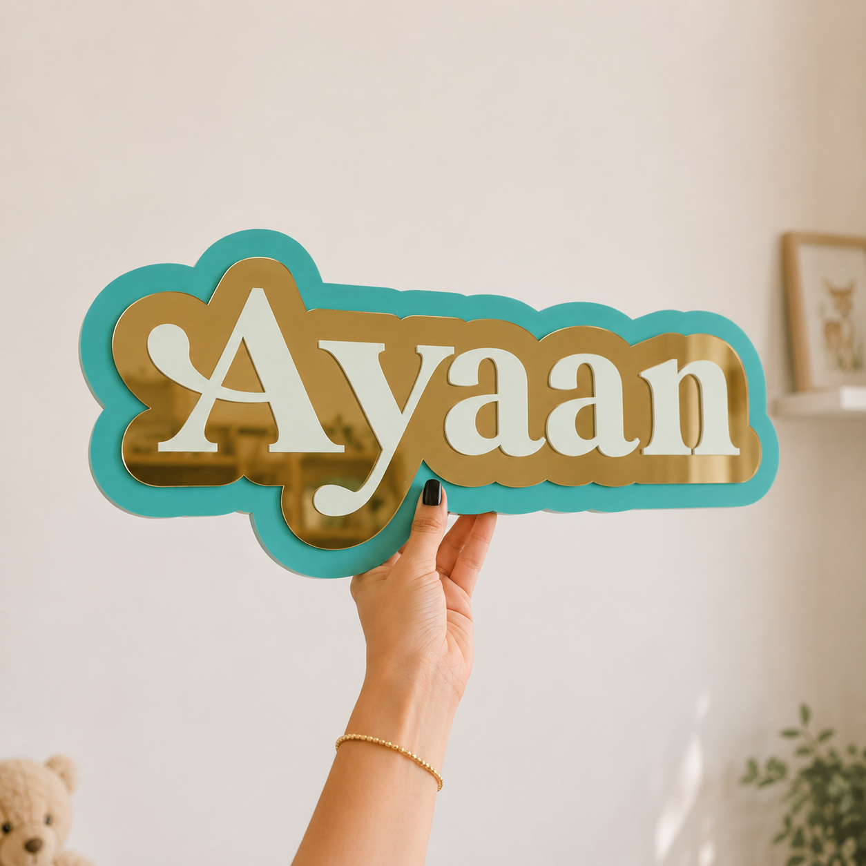 Mint Name Sign