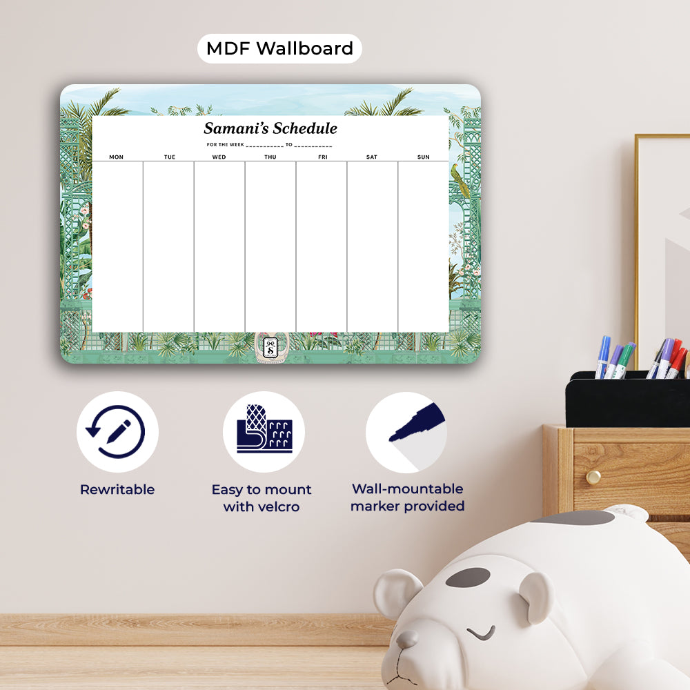 French Garden SerreFleurie Weekly Planner