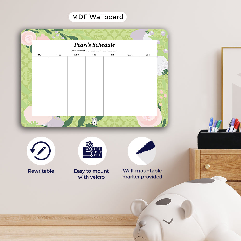 Royal Bloom Weekly Planner