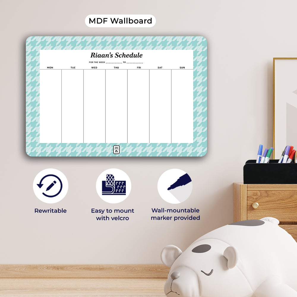 Houndstooth Weekly Planner
