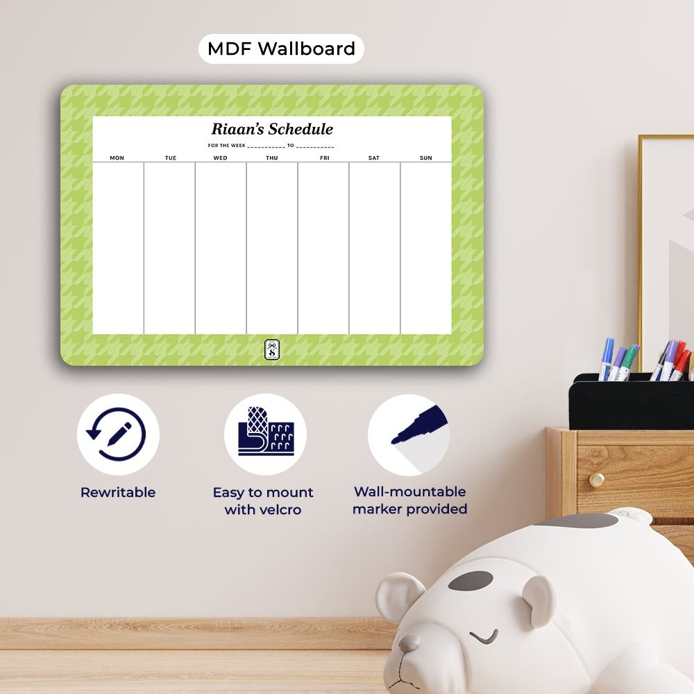 Houndstooth Weekly Planner