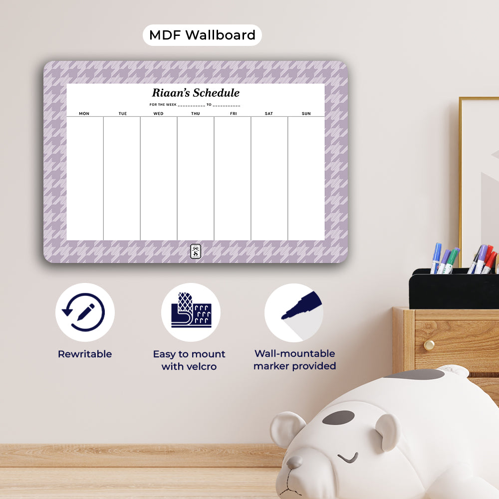 Houndstooth Weekly Planner