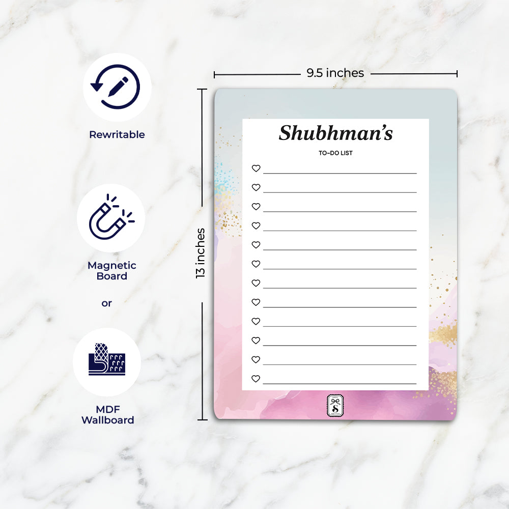 Gilded Strokes To-Do List
