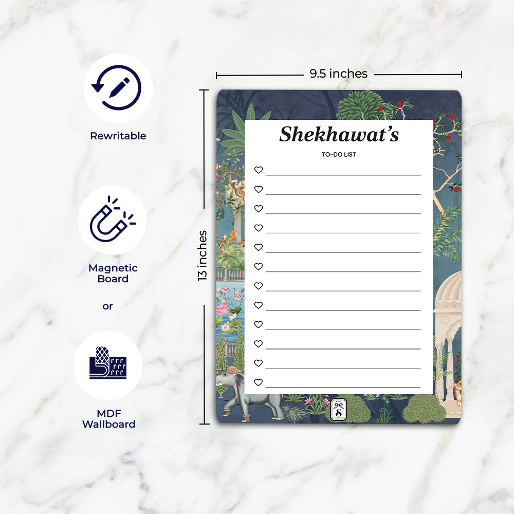 Gul Bahaar To-Do List