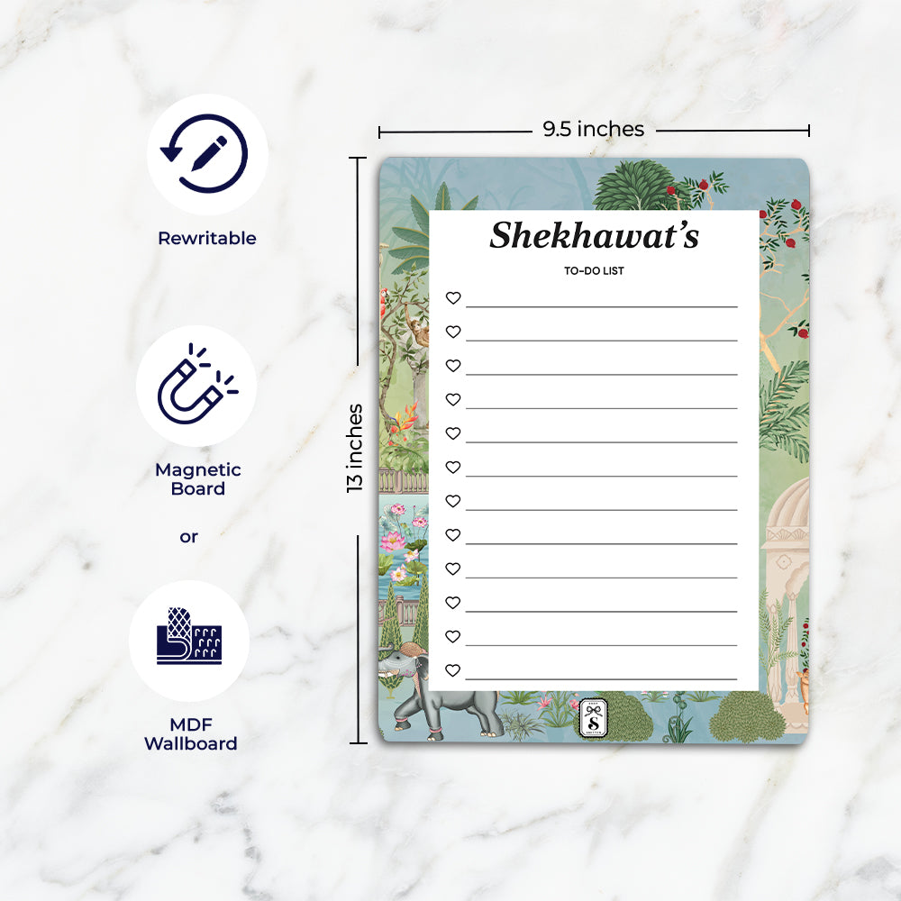 Gul Bahaar To-Do List