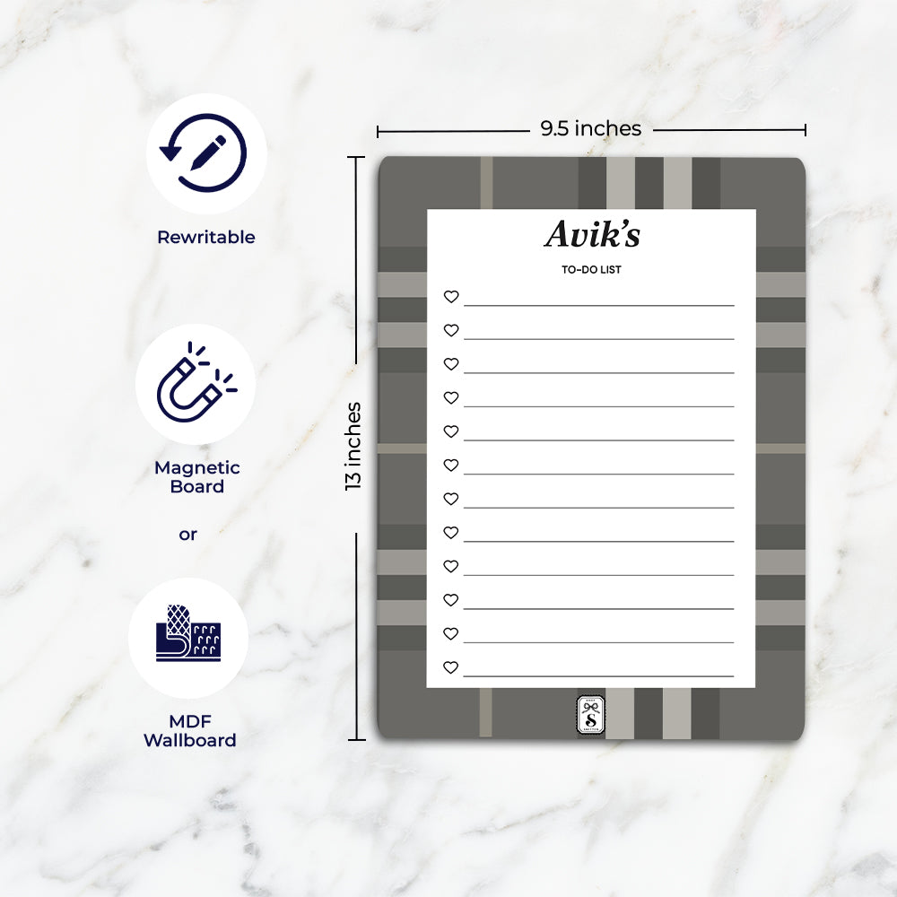 Plaid To-Do List
