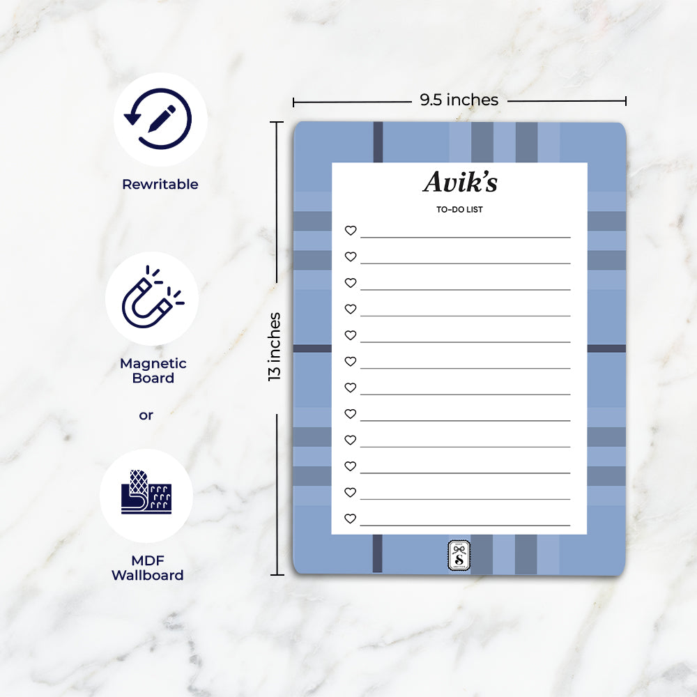 Plaid To-Do List