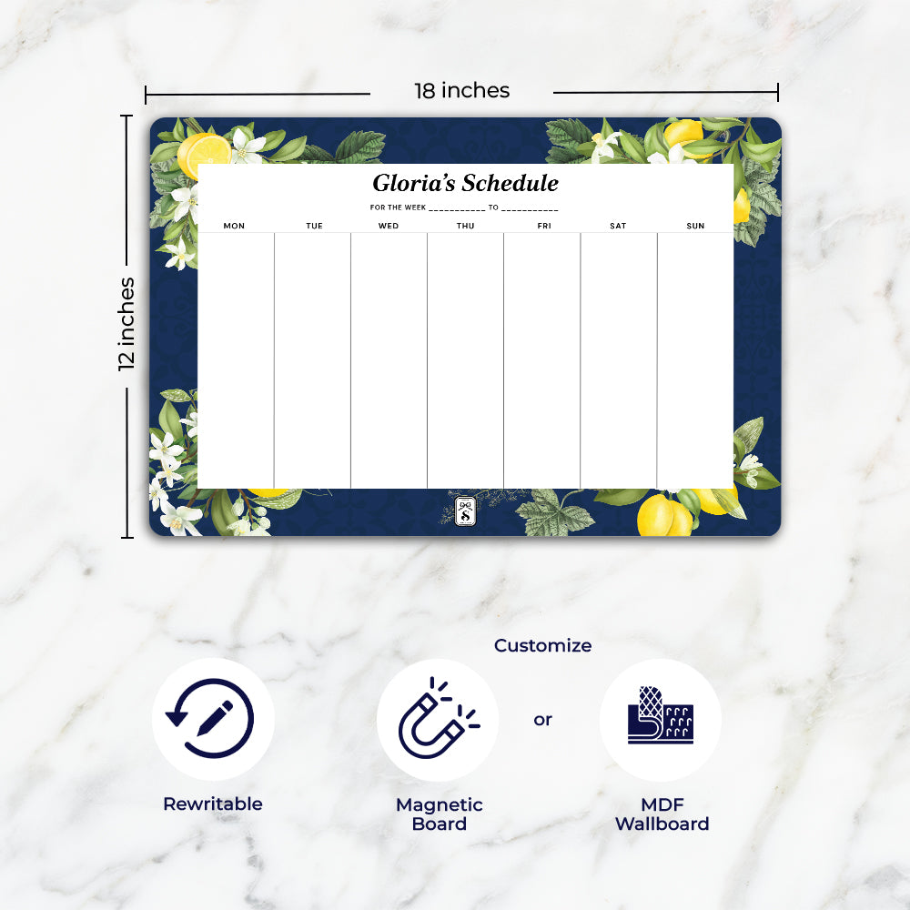 Lemon Grove Weekly Planner