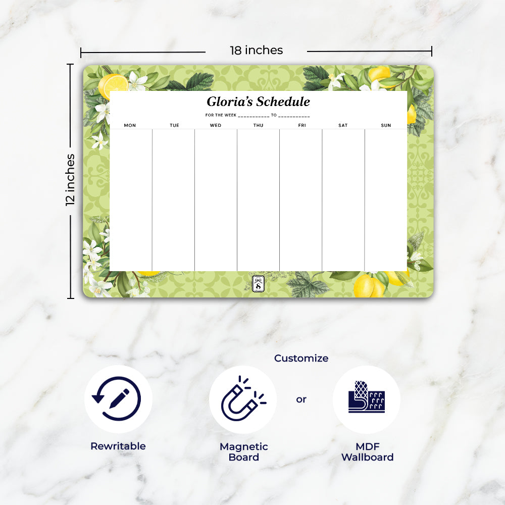 Lemon Grove Weekly Planner