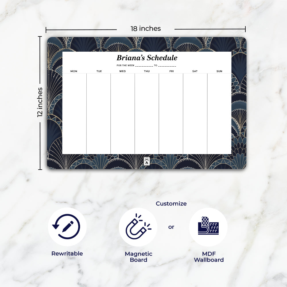 Gilded Archs Weekly Planner