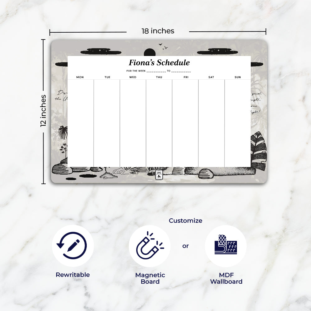 Jungle's Sonnet Weekly Planner