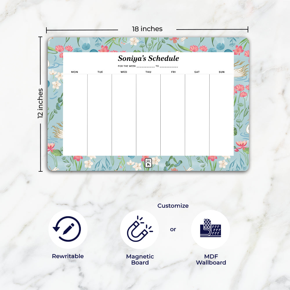 Swan's Lake Weekly Planner