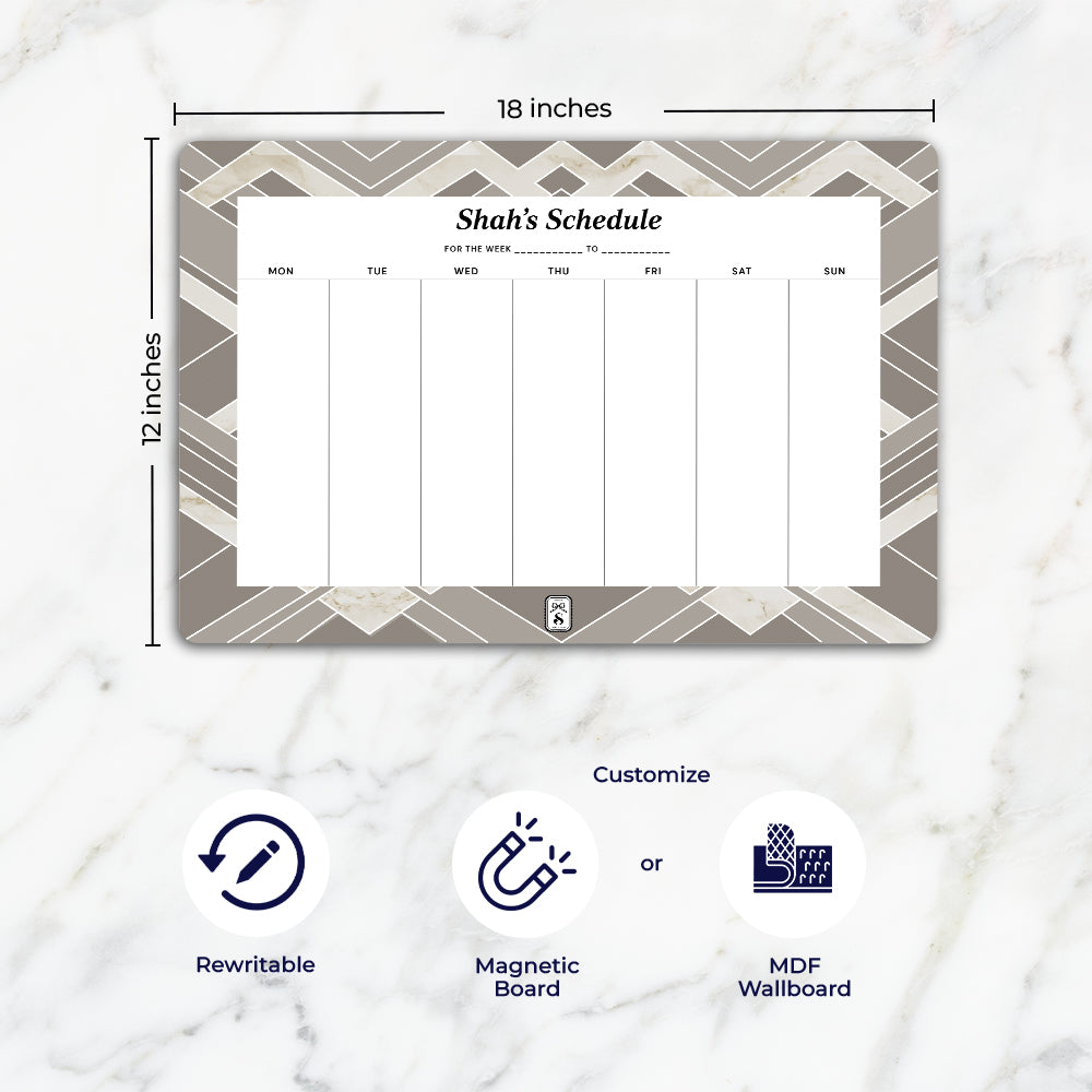 Decadence Weekly Planner