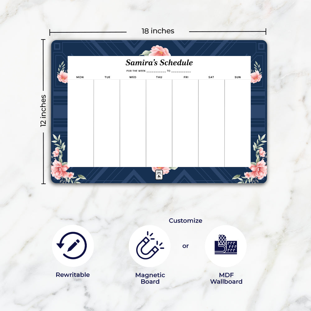 Deco Bloom Weekly Planner