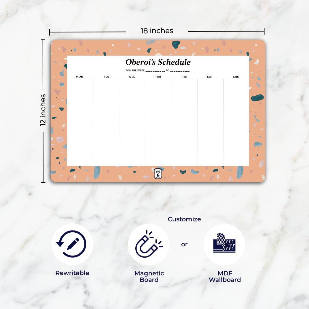 Terrazzo Weekly Planner