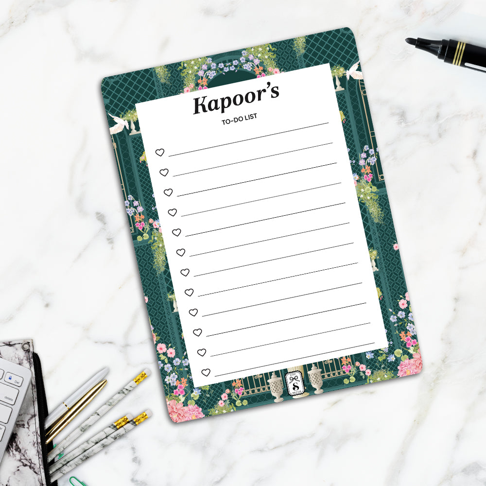 Secret Garden To-Do List