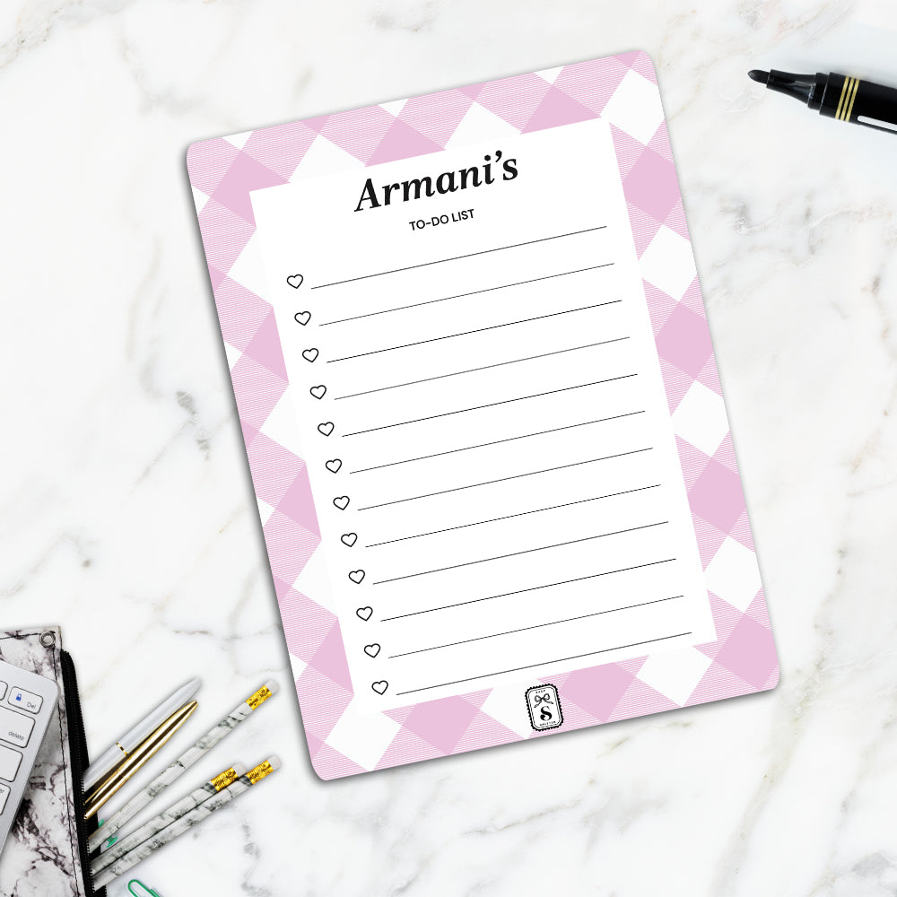 Gingham To-Do List