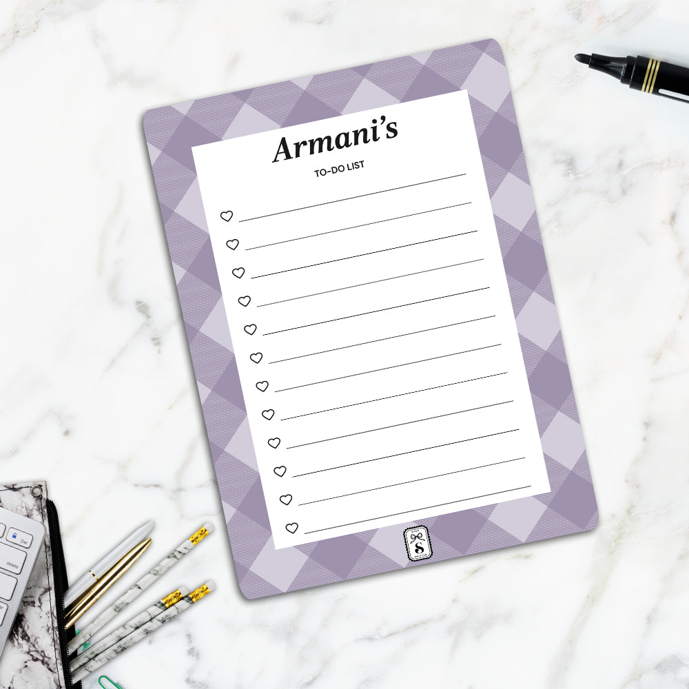 Gingham To-Do List