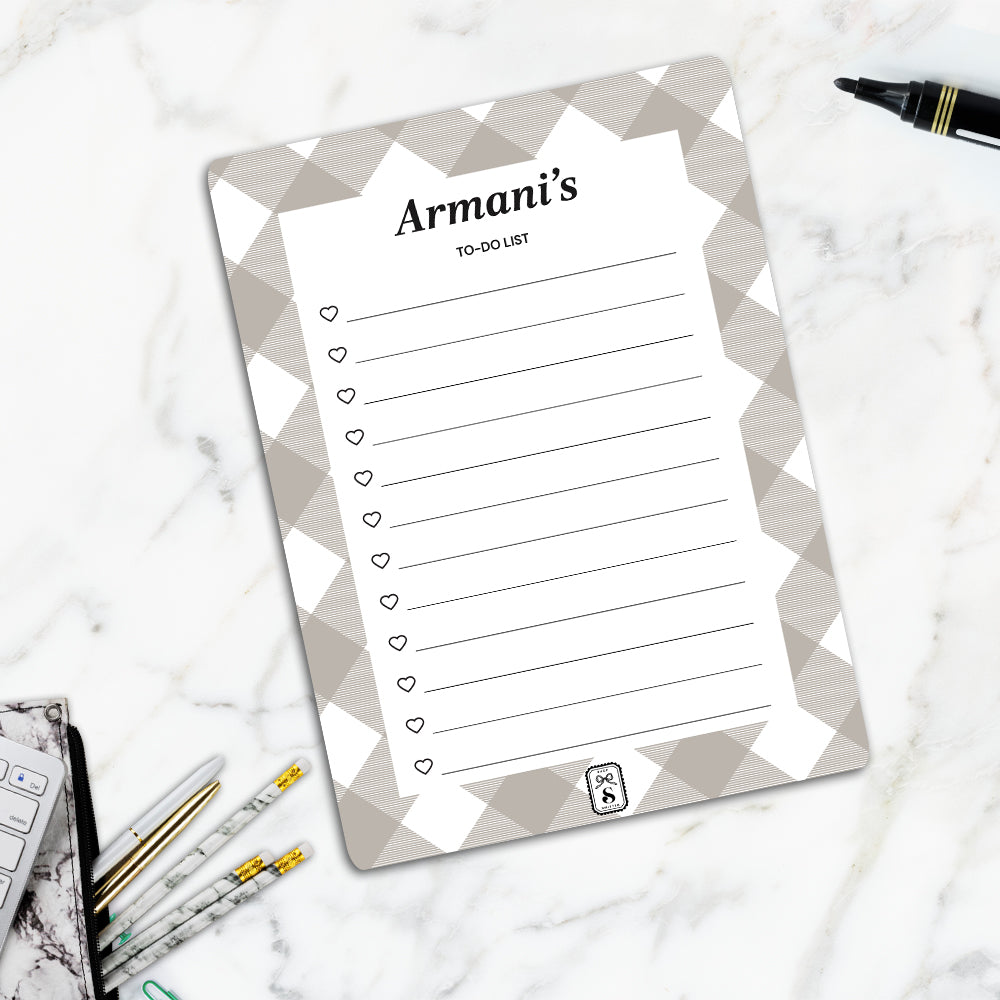 Gingham To-Do List